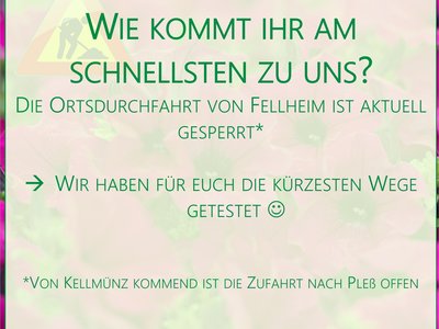 Schnellster Weg nach Pleß